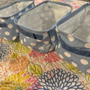 New steel Mill & co storage bin set (3 pack)